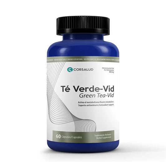TE VERDE VID 400MG X 60 CAPSULAS