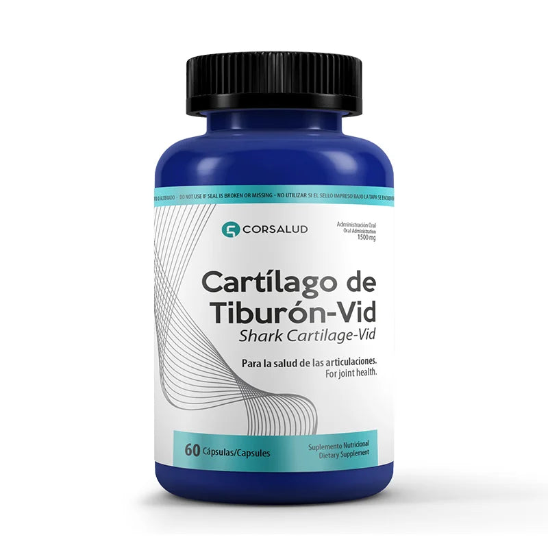 CARTILAGO DE TIBURON VID 750MG X 60 CAPSULAS