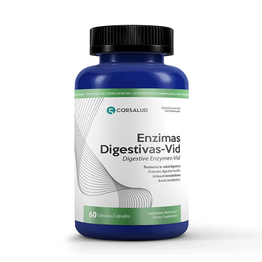 ENZIMAS DIGESTIVAS VID X 60 TABLETAS