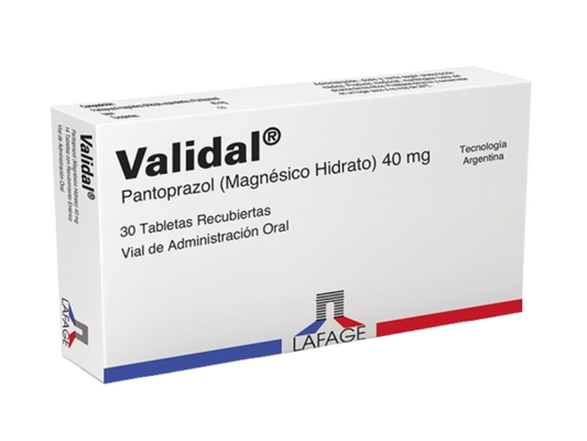 VALIDAL 40MG 30 TBS